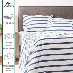 Lacoste Medieval Blue 4-Piece Sheet Set