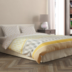 Luxury Rotterdam King Cotton Percale Bedsheet Set | 200 TC | La Vei Del Cotone