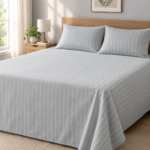 Elegant Striped Bedsheet Set | T-300 | by Christy