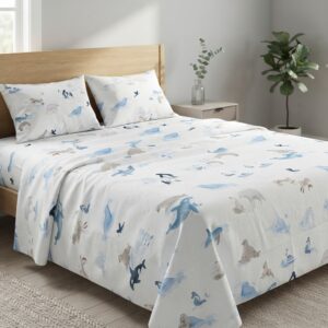 Polar Friends Bedsheet Set | T-200 | by Pottery Barn
