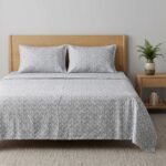 Sage Mist Chevron Bedsheet | T-300 | by Bedding House