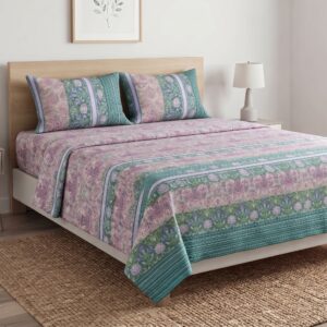 Garden Bloom Bedsheet | T-180 | by Sapphire