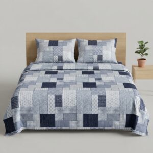 Midnight Patchwork Bedsheet | T-240 | by Sapphire