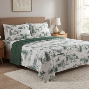 Winter Sleigh Ride Bedsheet by Levtex Home