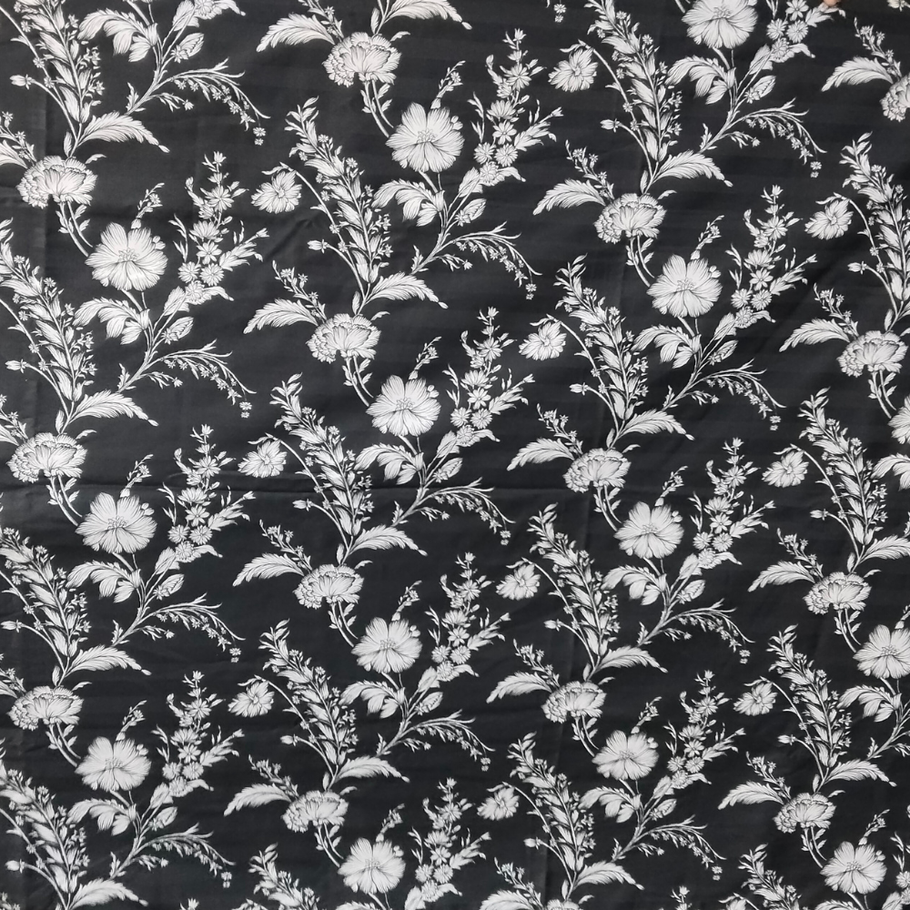 Shadow Floral Bedsheet | T-300 | by Sapphire Home - Image 3