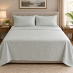Elegant Geometric Bedsheet Set by Sara Miller