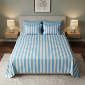 Harbor Stripe Sheet Set by Elcorte Engles