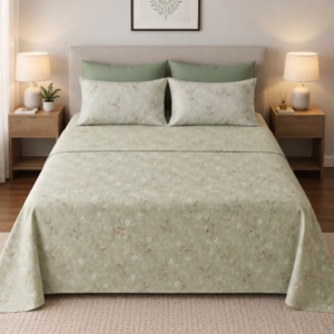Olive Garden Bedsheet | T-300 | by Elcorte Engles